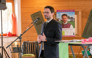 Vorstellung des Bürgermeisterkandidaten Johannes Zistl in Vagen